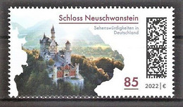 BRD Mi.Nr. 3716 ** Sehenswürdigkeiten In Deutschland 2022 / Schloss Neuschwanstein - Unused Stamps
