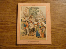 Protège-Cahier/Couverture "Coutumes Bretonnes" - Librairie Hachette Et Cie - Paris - Format 22 X 17,5 Cm Environ. - Protège-cahiers