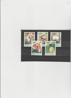 Cuba 2005 - (Yvert)  4783/87  Used   ."Hongos Y Polimitas" - Used Stamps