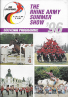 Souvenir Programme 1996 - Show The Rhine Army Summer - Allemagne - American Rodéo - Equitation - Fascicule De 64 Pages - Programmi