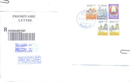 2022. Belarus, The Letter Sent By Registered Prioritaire Post To Moldova - Bielorrusia