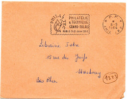 SOMME - Dépt N° 80 = AMIENS RP 1964 = FLAMME PP SUPERBE = SECAP   Illustrée ' PHILATEC 1964 ' - Mechanical Postmarks (Advertisement)