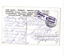 Censure "Mühlhausen Geprüft" Sur Carte Postale "Frohe Ostern" Expédiée De Berlin Friedenau. - Lettres & Documents