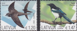 LATVIA, 2022, MNH,  BIRDS, MAGPIES,2v - Sonstige