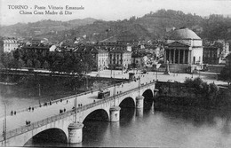 TORINO - Ponte Vittorio Emanuele - Chiesa Gran Madre Di Dio - Pontes