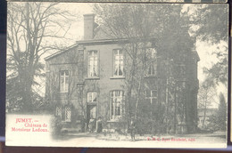 Cpa  Jumet  Chateau - Charleroi