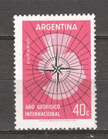 Argentina 1958 Mi 684 MNH GEOPHYSICAL YEAR - Internationales Geophysikalisches Jahr
