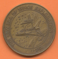 MEDAILLE The New Era Of Space Exploration STS-2  12 Novembre 1981 - Professionnels/De Société