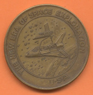 MEDAILLE The New Era Of Space Exploration STS-2  12 Novembre 1981 - Profesionales/De Sociedad