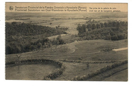 Ronse  Renaix   Sanatorium Provincial De La Flandre Orientale à Hynsdaele   Vue Prise De La Galerie De Cure - Renaix - Ronse