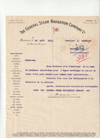 33-The General Steam Navigation Company Ltd....Bordeaux...(Gironde)...1913 - Trasporti