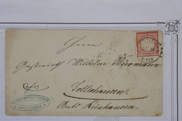 BD8 GERMANY BELLE LETTRE 1872 GOTTINGEN  POUR KELLIEHAUSEN +AFFRANC. INTERESSANT - Covers & Documents