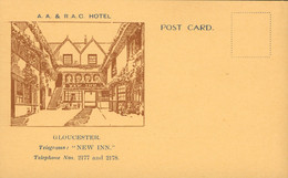 GLOUCESTER _ Hotel The NEW INN _ Bristol Illustr.**** 2 Scans - Gloucester