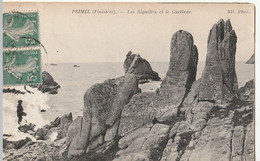 CPA [29] Finistère > Primel - Les Aiguilles Et Le Guetteur - Primel