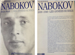 Vladimir Nabokov : 1 Biographie / 4 Livres Format Poche / 5 Magazines Et Un Supplément à Libération - Wholesale, Bulk Lots