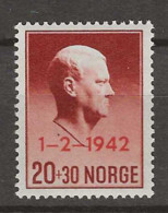 1942 MNH Norway Mi 266 Postfris** - Ungebraucht