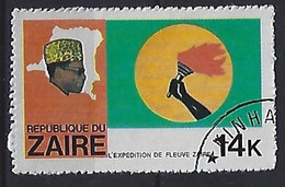 Congo-Zaire 1979  Flussexpedition Auf Dem Zaire  14k (o) Mi.593 - Gebruikt