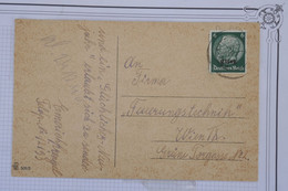 BD14 FRANCE  ELSASS  RR BELLE CARTE   1940  POUR WIEN AUTRICHE   +++ +AFFRANC. PLAISANT - Lettres & Documents