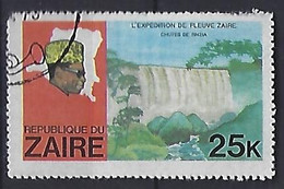 Congo-Zaire 1979  Flussexpedition Auf Dem Zaire  25k (o) Mi.595 - Gebraucht