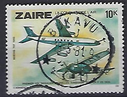 Congo-Zaire 1978  Entwicklung Der Luftfahrt  10K (o) Mi.585 - Used Stamps