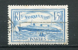 24077 FRANCE N°300° 1F50 Bleu Clair Paquebot "Normandie"  1935-36  TB - Oblitérés