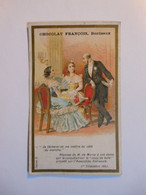 B0098e - Image Chromo CHOCOLAT FRANCOIS BORDEAUX - M. De Morny - Chocolat