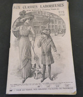 CATALOGUE PUBLICITAIRE  - AUX CLASSES LABORIEUSES -  ETE 1913 - Publicités