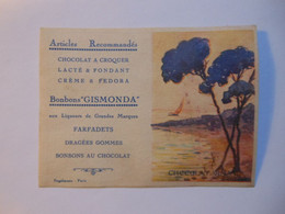 B0099f - Image Chromo CHOCOLAT VINAY - Calendrier 1927 - BONBONS GISMONDA Farfadets Dragées - Schokolade