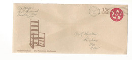 56251 ) Cover USA  Postal Stationery  Sheridan Postmark 1976 - 1961-80