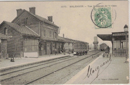 SOLESMES  VUE INTERIEURE DE LA GARE - Solesmes