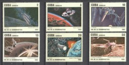 Cuba 1985 Mi 2934-2939 MNH SPACE EXPLORATION - América Del Norte