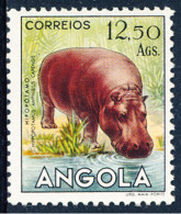 Angola - 1953 - Angolan Fauna / Hippopotamus - MNG - Angola