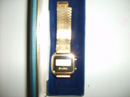 Marie - Destockage - Montre Neuve Homme Lambda Dorée Digital - Bracelet Métal Doré 100% Stainlees Steel - Watches: Modern