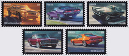 Etats-Unis / United States (Scott No.5715-19 - Pony Cars) [**]  Set Of 5 - Unused Stamps