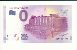 Billet Souvenir - 0 Euro - XENY - 2017-1 - TEO OTTO THEATER - N° 1875 - Alla Rinfusa - Banconote