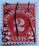 Etats Unis USA 1931 Taxe Tax Postage Due Yvert 46a O Used - Segnatasse
