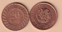 Amenia 20 Dram 2003 Km#93 - Armenië