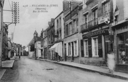 VILLAINES-la-JUHEL - Rue Saint-Nicolas - Ebéniste Pottier-Desteve - Villaines La Juhel