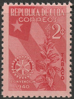 Cuba 1940 Sc 362 Yt 263 MNH** - Unused Stamps