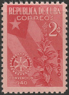 Cuba 1940 Sc 362 Yt 263 MNH** - Nuevos