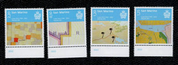 San Marino 2022  30° Anniversario Della Morte Di Luigi Ghirri 4v  Complete Set ** MNH - Nuevos