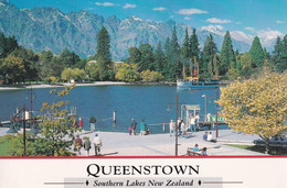 NEW ZEALAND 1998 POSTCARD TO UK. - Lettres & Documents
