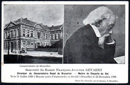 F9982 - Brüssel Baron Francois Auguste Gevaert Directeur Du Conservatoire De Bruxelles - Beroemde Personen
