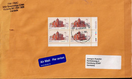 Kanada - Postgebäude Battleford (MiNr: 4x 1043) 2021 - Brief - Covers & Documents