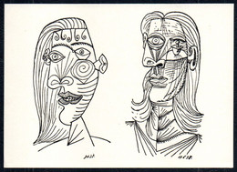 F9999 - Pablo Picasso Künstlerkarte Bildkarte - Picasso