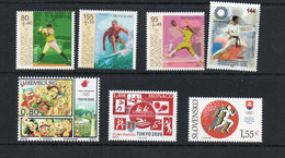 OLYMPCIS- 2020 TOKYO SELECTION  GERMANY FDCS + MNH MONACO,SLOVAKIA, LUXEMBOURG, & MACEDONIA - Estate 2020 : Tokio