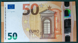 50 EURO SPAIN 2017 LAGARDE V021H5 VC UNC.SC FDS - 50 Euro