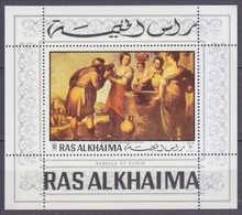 1970 Ras Al Khaima 352/B77 Painting - Rebekah And Eliezer 7,50 € - Engravings