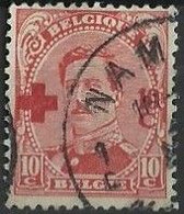 Belgie  Belgique  OBP  1918  Nr 153  Gestempeld - 1918 Cruz Roja