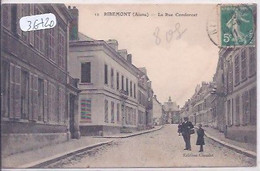 RIBEMONT- LA RUE CONDORCET - Villers Cotterets